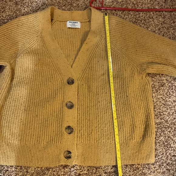 Madewell Citron tshirt & Old Navy Cardigan - Picture 12 of 13